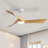 52" 3 - Blade LED Standard Ceiling Fan with Remote Control and Light Kit Included-723546622