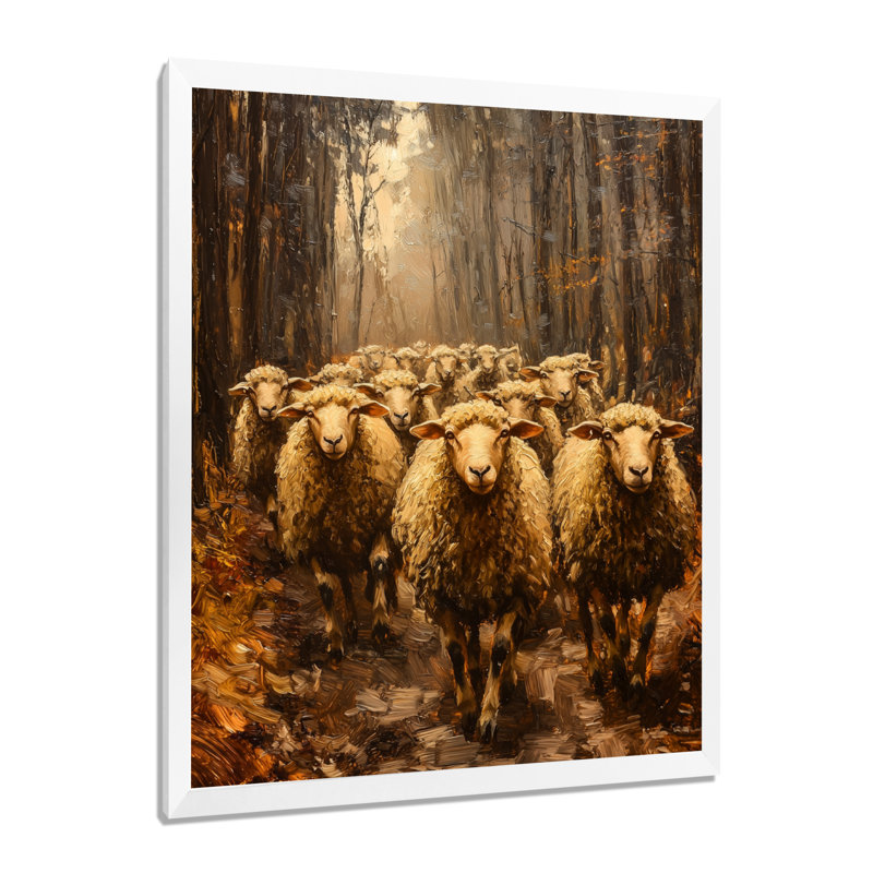 Dontaz - animaux, impressions sur toile, H 20 po x l 12 po, Reproduction encadrée d'une seule photo, Blanc