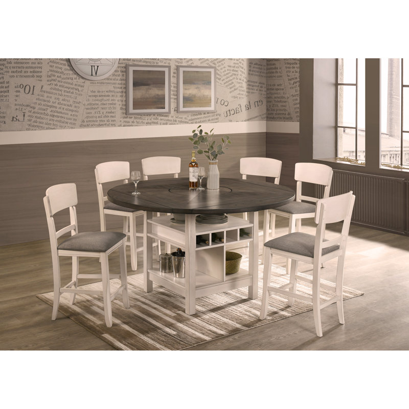 Charmantes chaises de salle à manger rembourrées transitionnelles pour une expérience culinaire élégante, Gris, Beige