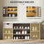 10 Pair Shoe Storage Bench