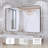 Lesamuel Filleted Corner Wall Mounted Bathroom and Vanity Mirror with Aluminum Frame-137203459-196377376-200007166