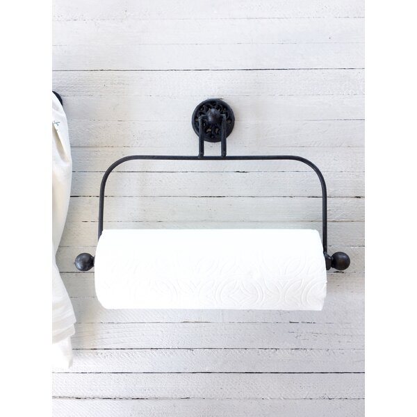 Red Barrel Studio® Plastic Wall/ Under Cabinet Mounted Paper Towel Holder