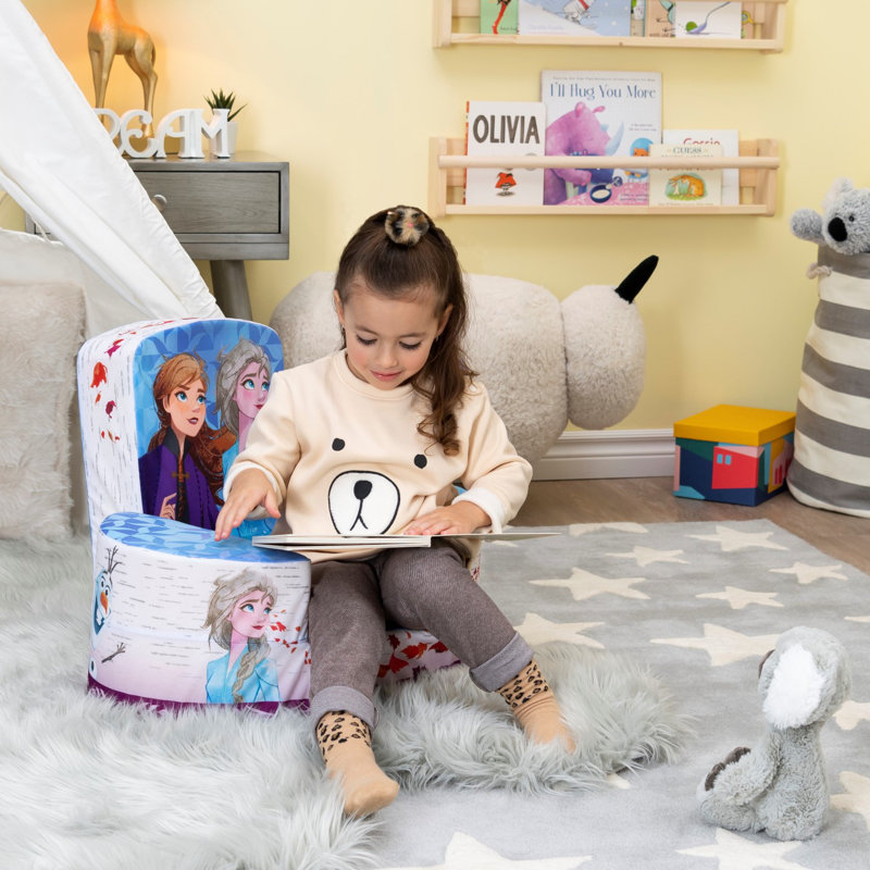 Kids 5'' Foam Chair Chair and Ottoman