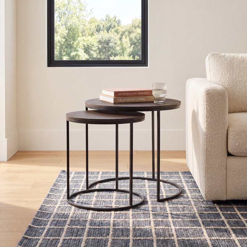 Briani Stone Top Nesting Tables