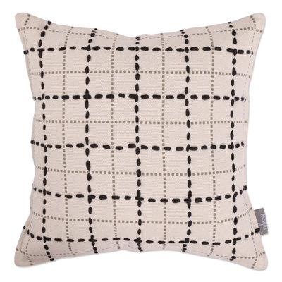 Housse et insert de coussin carré 100% coton 