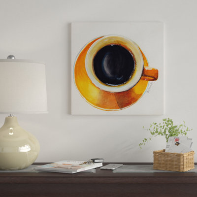 " Yellow Coffee Cup " by Jennifer Redstreake