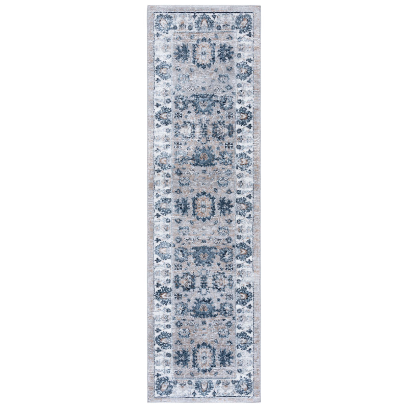 Tapis de performance oriental Parker 104, Tapis de couloir de 2 pi x 7 pi