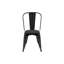Ensemble de 2 chaises de salle à manger industrielles en métal de 18 pouces de hauteur empilable à l'intérieur, à l'extérieur, légère, facile à nettoyer, facile à assembler et durable-980506676-980506678