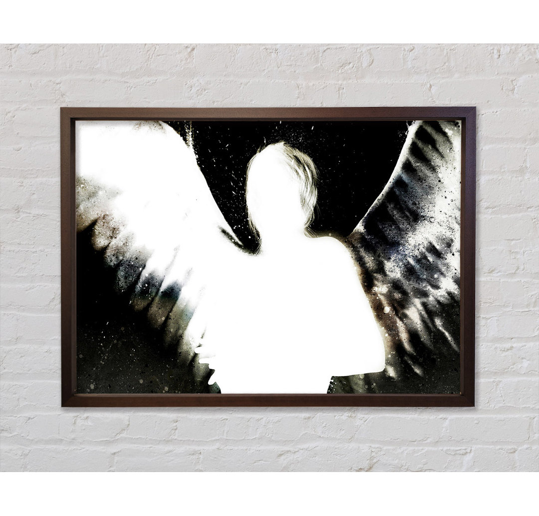 Angels In The Night - Einzelne Bilderrahmen Kunstdrucke auf Leinwand