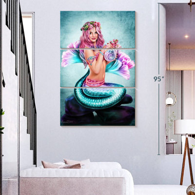 Fleurs de printemps Kelan Mermaid