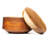 Rounded Edge Efran Wooden Bowl with Lid - Jumbo 4-Pack