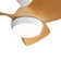 Corabelle 23" 3-Blade Modern Flush Mount Ceiling Fan with Remote Control and Light Kit Included