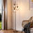 Crevan 65" Dimmable Rattan Tree Floor Lamp With 3 Bulbs Included-102683292