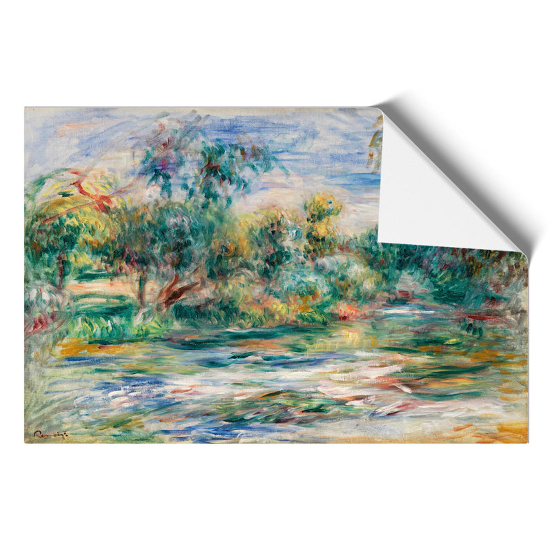 Landscape by Pierre Auguste Renoir - Frameless Print, 21cm H x 30cm W x 0.1cm D