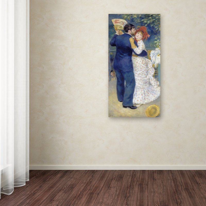 Pierre-Auguste Renoir 'Country Dance' Canvas Art in 20" x 25"