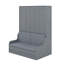 Grand lit escamotable mural avec coussin-341026598-341026597