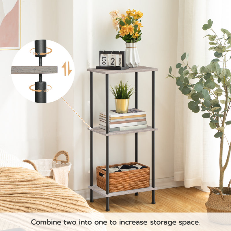 Petrillo 19.7" Small End Table, Gray