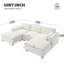 Canapé modulaire confortable en forme de U avec rangement et fonctionnalité de canapé-lit-1340126070