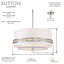 Luminaire suspendu 4 lumières Sutton By Robin Baron