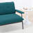 Myrion 53" Tufted Upholstered Loveseat with Metal Frame-122055858