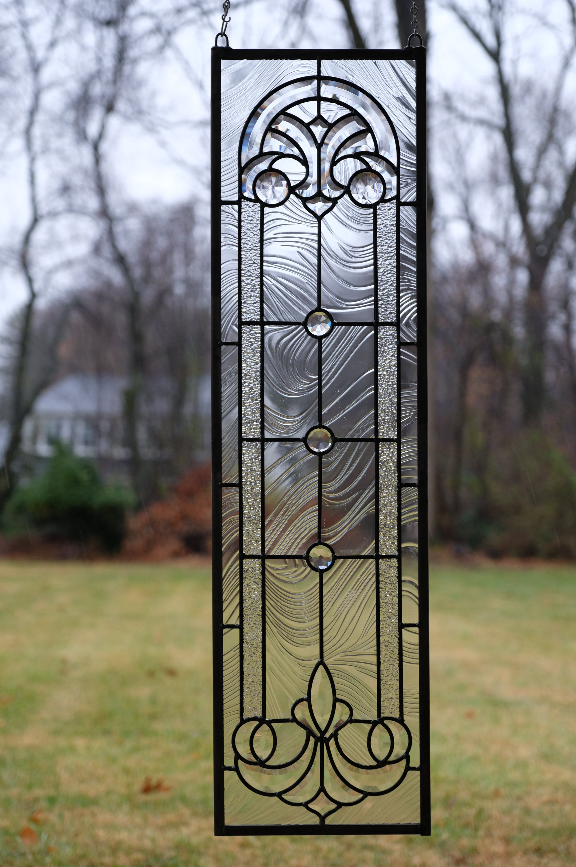 World Menagerie Abstract Window Panel & Reviews | Wayfair