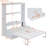 Space-Saving Murphy Bed with Integrated Cushion