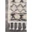 Adry Moroccan Shag Tasseled Cream/Charcoal Area Rug-140206738