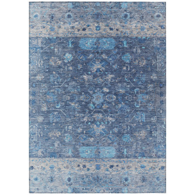 Machine Washable Indoor/Outdoor Hashlamoun ACN2323 Global Rug