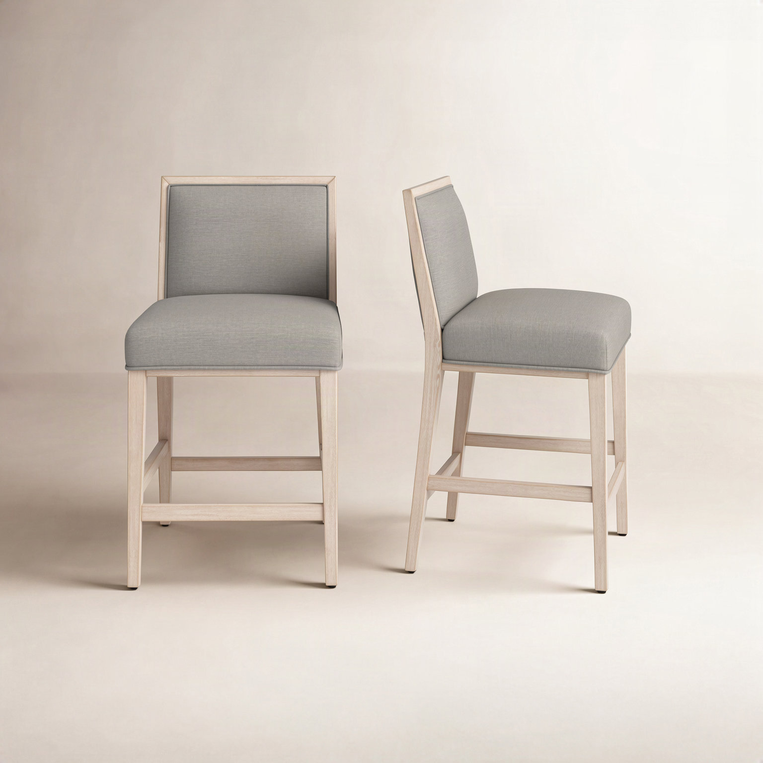27" Bar Stool, Slate