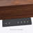 Double storage compartment height-adjustable table-2013781791