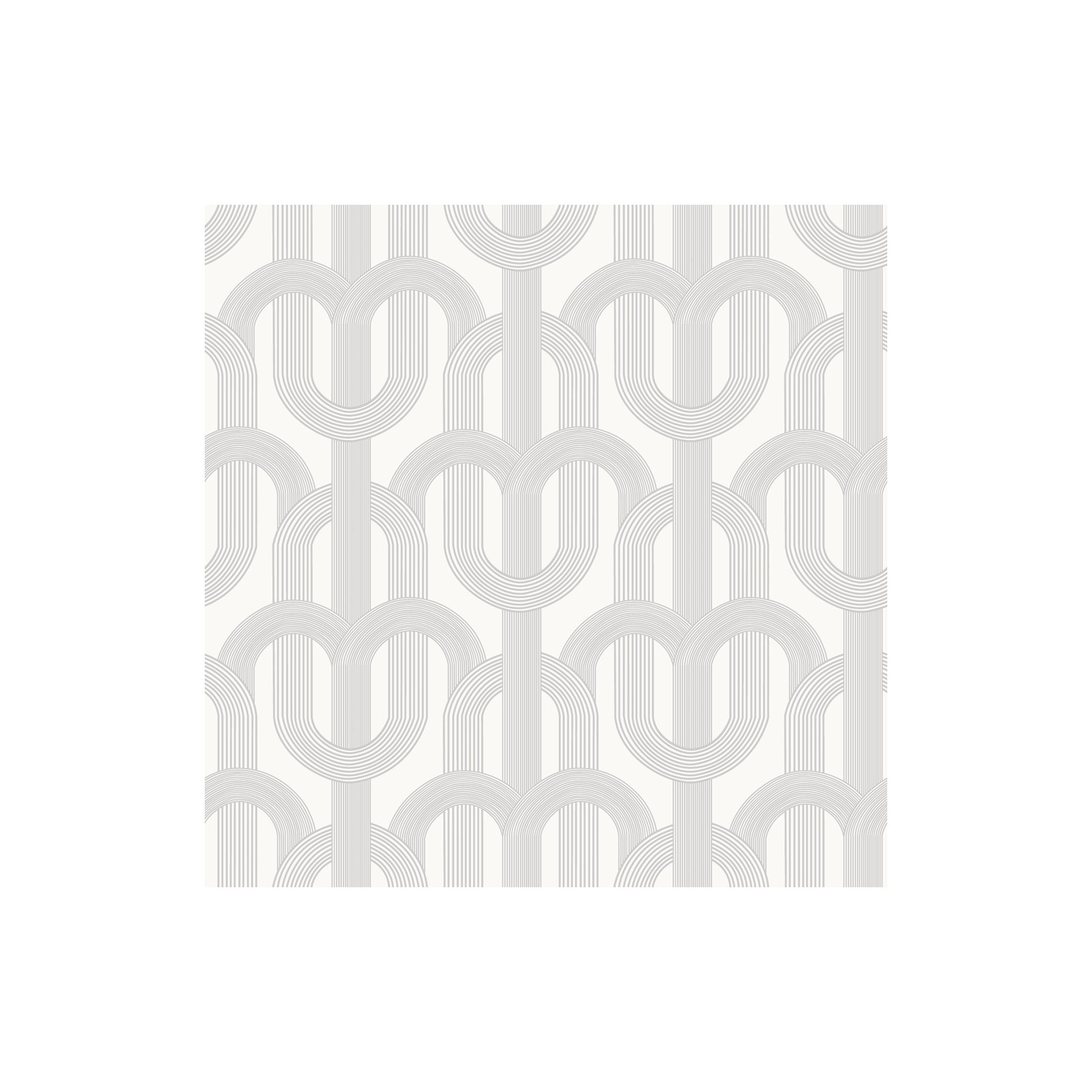 Lattice Peel and Stick Wallpaper, Gray