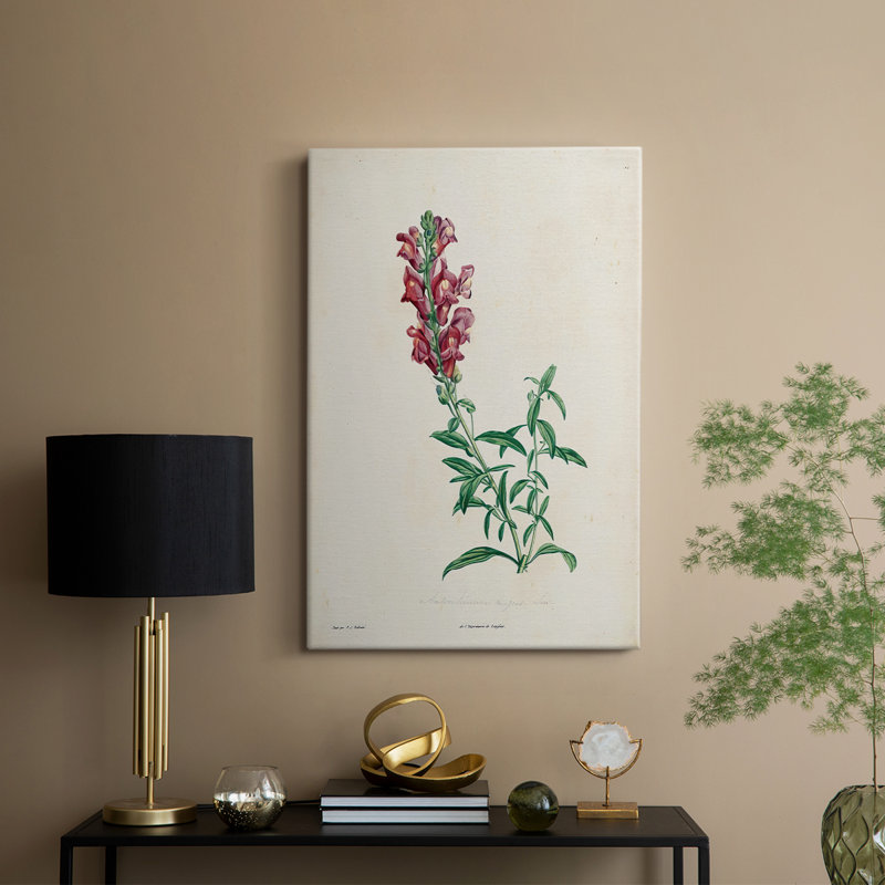 Traditional Botanical I - galerie sur mesure, H 18 po x l 12 po