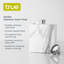Fiole en acier inoxydable 6 oz Trueflask