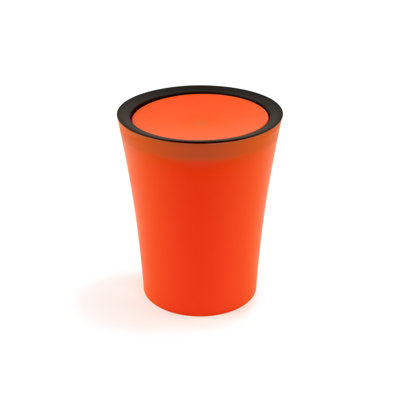 Half Gallon Plastic Swing Lid Trash Can