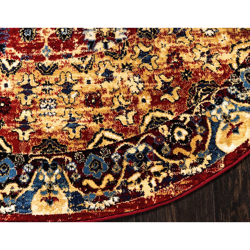 Regal Oriental Indoor Rug, Round 5'