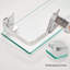 Tablette flottante en verre 3 pièces Elimar