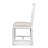 Brighton 19'' H Linen Upholstered Oak Side Chair