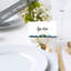 Cartes de place de montagne pour table de mariage, places assises nominatives pour les supports, paquet de 60