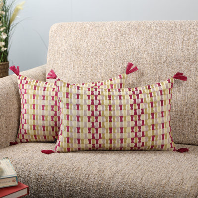 Tatami Jacquard Cushion Cover (Set Of 2)