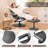 Isabelle & Max™ Reclining Chair With Ottoman Adjustable Backrest Padded Seat Footrest For Bedroom-1229433162