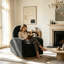 Fauteuil inclinable et pivotant 360 ° - noir-2132536276