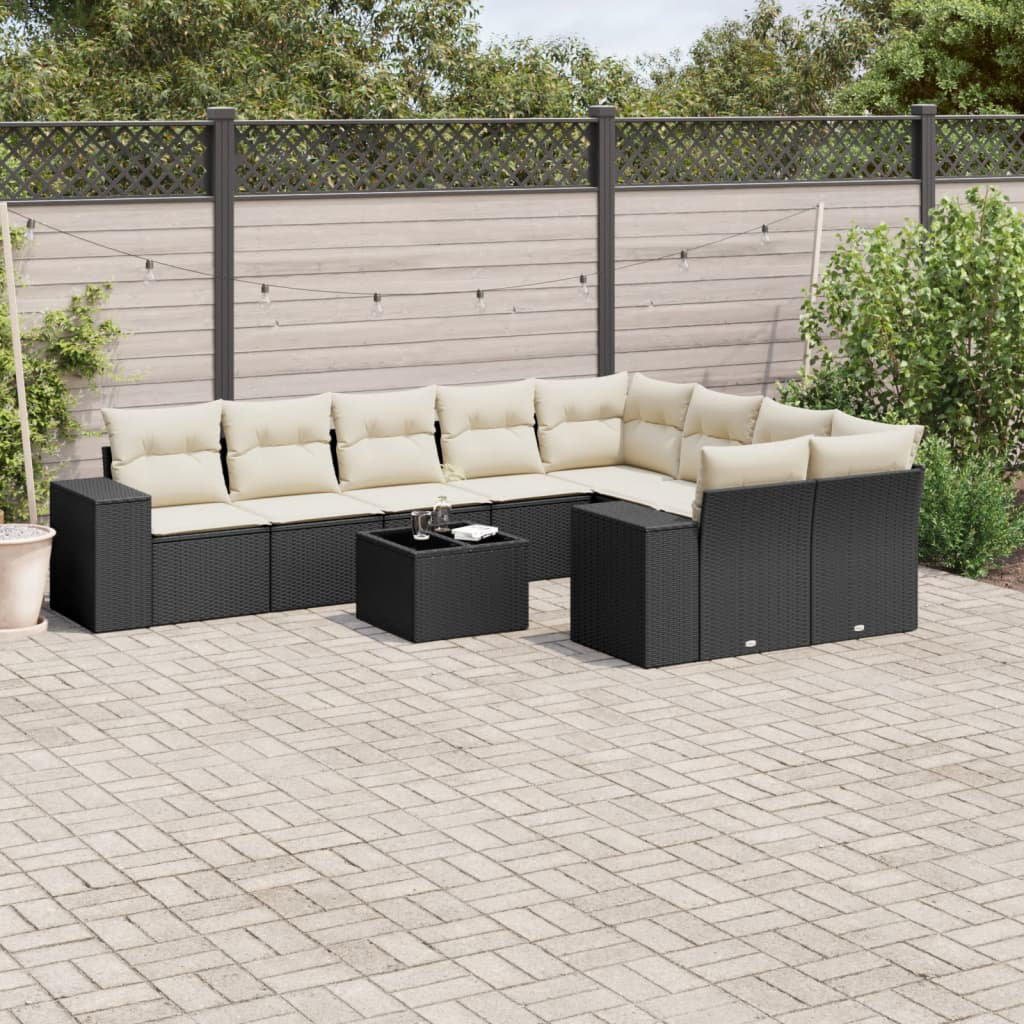 Gartensofa mit Kissen