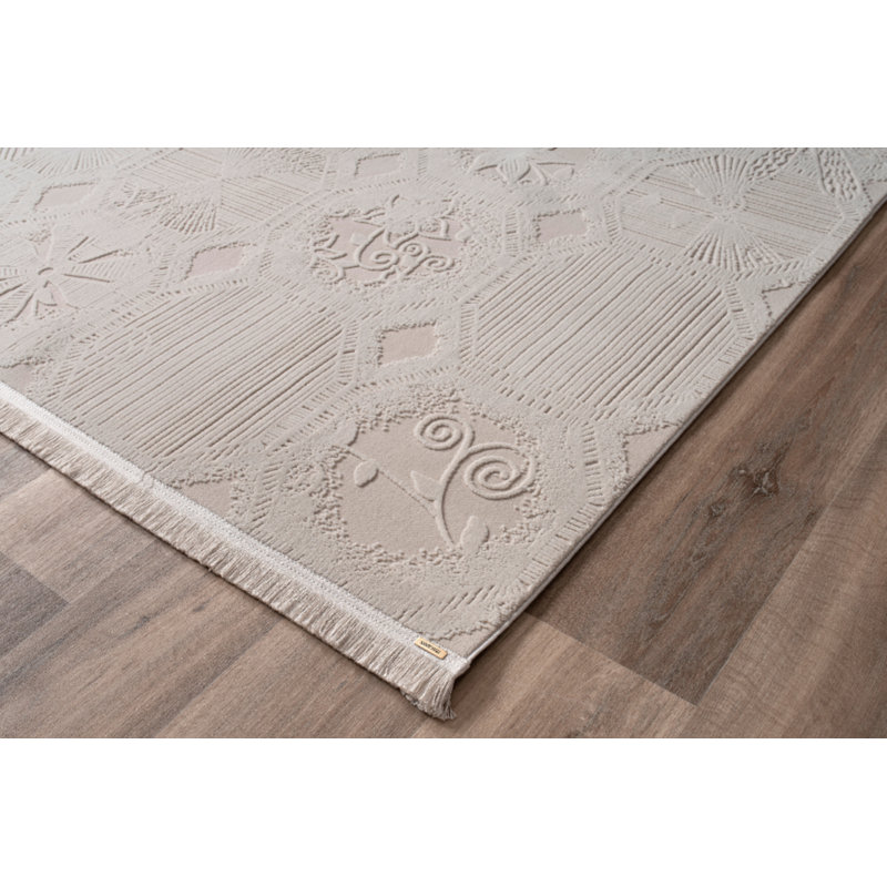 Tapis en coton Teresia, Rectangle 3 pi 3 po x 6 pi 3 po