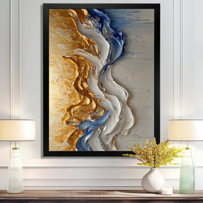 Queenborough - Abstract Canvas Art Print