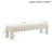 Oyan Modern Channel Tufted Backless Upholstered Bench-107520322-106952162