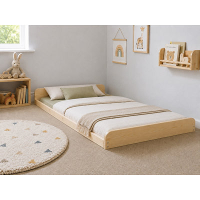 Leon Montessori Heavy Duty Solid Pine Bed Frame
