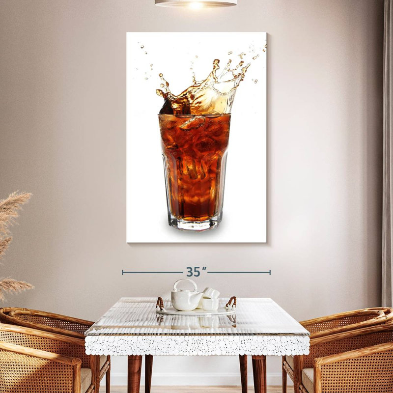 Yarlin Soda Splash, 51" H x 34" W