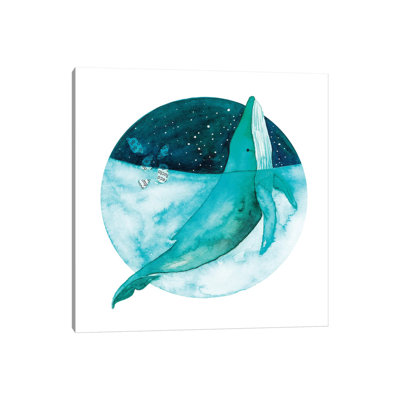 Cosmic Whale II by The Cosmic Whale - Gallery-Wrapped Canvas Giclée on Canvas