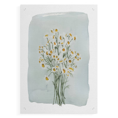 Camomille Bouquet II - Impression sur toile seulement - NON-CADRE