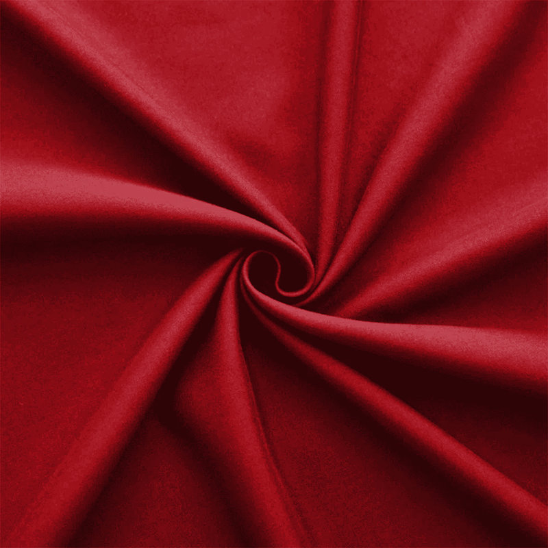 200 Thread Count Microfiber Deep Fitted Bed Sheet – 25cm Pocket, Red, Single (3')